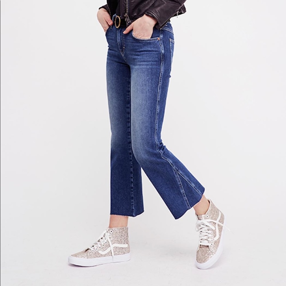Free People Rita Cropped Flare Jeans - Picture 11 of 11